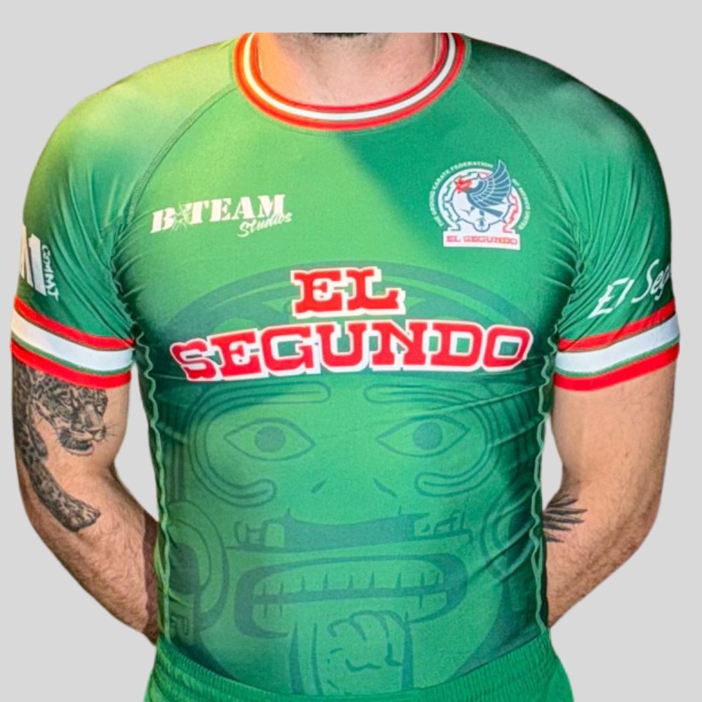 EL SEGUNDO MEXICO RASH GUARD