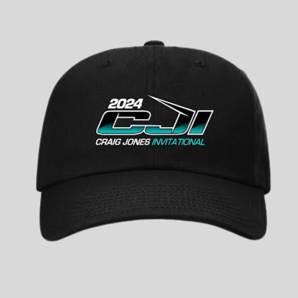 CRAIG JONES INVITATIONAL "DAD" HAT BLACK