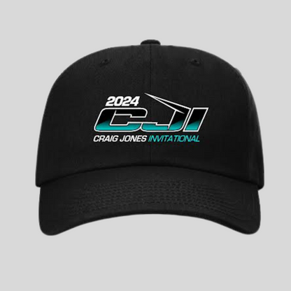 CRAIG JONES INVITATIONAL "DAD" HAT BLACK